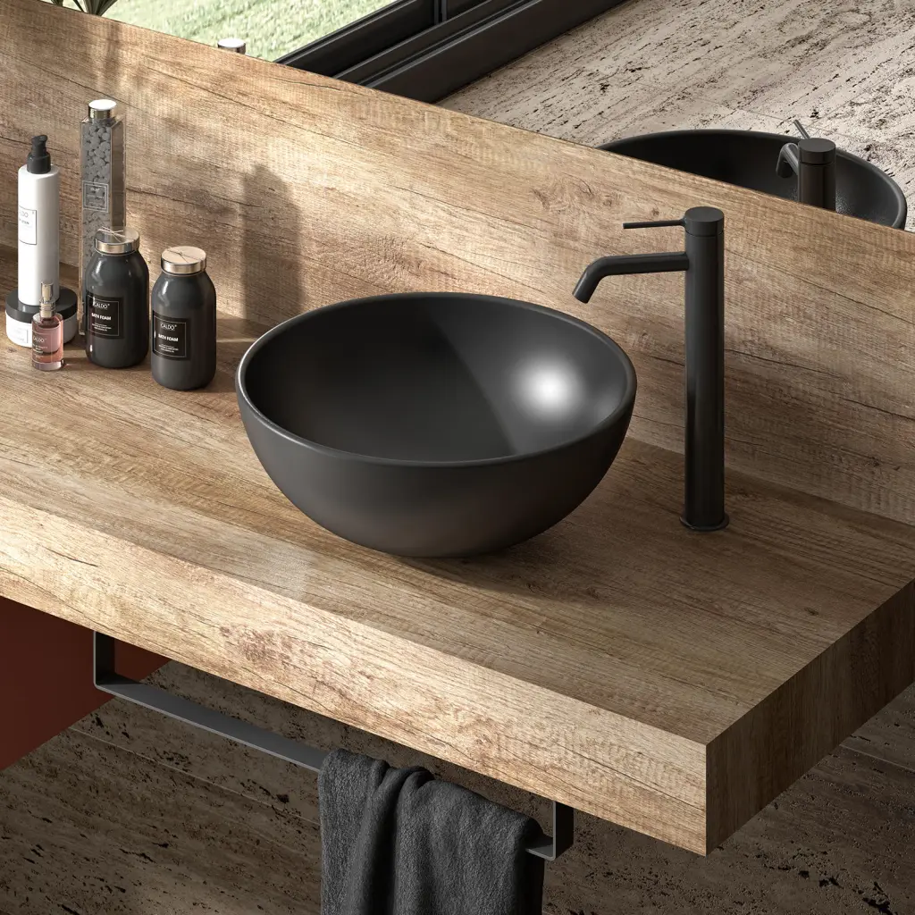 Plan de travail salle de bain